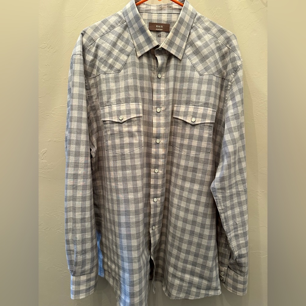 Rye51 Men’s Pearl Snap Shirt
